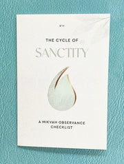 Pocket Sized Mikvah Preparation Checklist