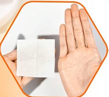 New Nail Polish Remover Wipes With Acetone (10 pcs)
