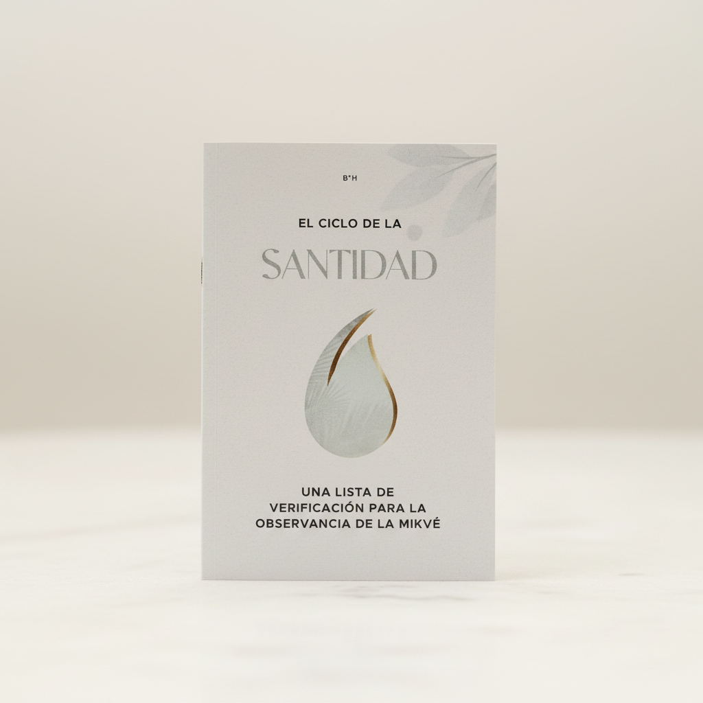 NEW Pocket Sized Mikvah Preparation Checklist SPANISH